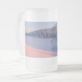 Snowy Mountains Matglas Bierpul (Voorkant links)