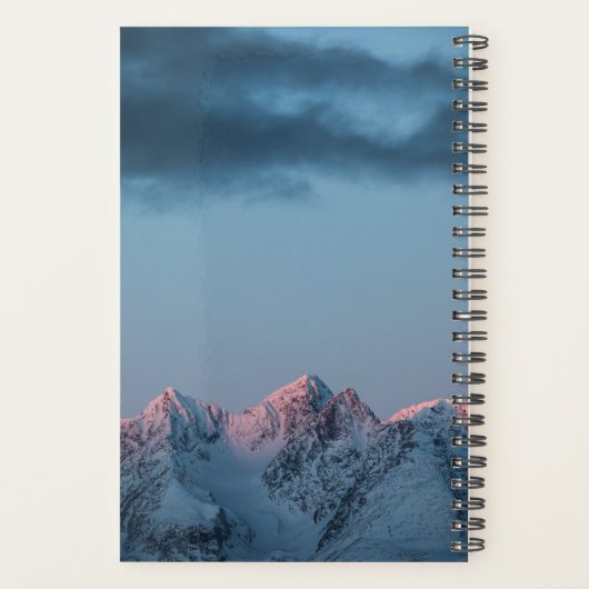 Snowy Mountains Planner (Achterkant)