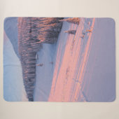 Snowy Mountains Sherpa Deken (Voorkant (horizontaal))