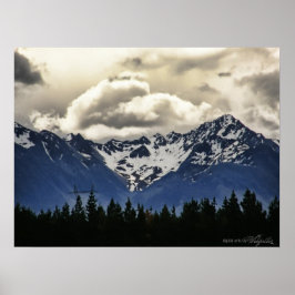 Snowy Mountains : Tekapo - Nieuw - Zeelands Poster