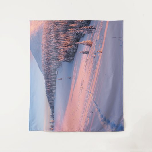 Snowy Mountains Wandkleed (Voorkant)