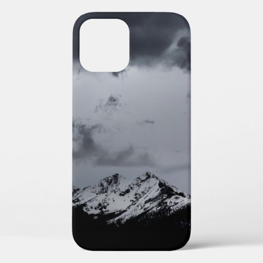SNOWY MOUNTAY ONDER DRAMATISCHE KLEUREN Case-Mate iPhone CASE (Achterkant)