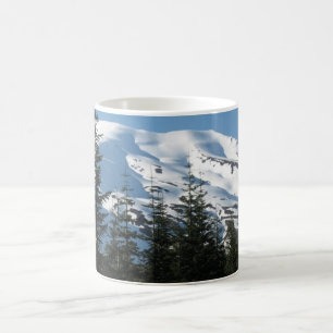 Snowy Mt St Helens vanaf de basis Koffiemok