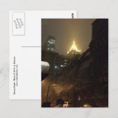 Snowy Night Briefkaart (Voorkant / Achterkant)