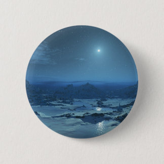 Snowy Night Ronde Button 5,7 Cm
