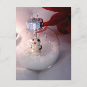 Snowy Ornament Briefkaart