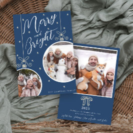 Snowy Ornament Christmas Card Kaart