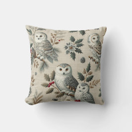 Snowy Owl 3 Kussen
