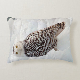 Snowy Owl accentuleug Accent Kussen