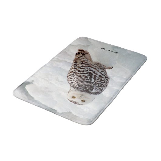 Snowy Owl badmat (Gekanteld)