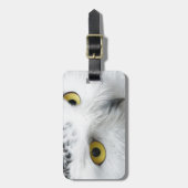 Snowy Owl Bagagelabel (Voorkant verticaal)