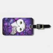 Snowy Owl Bagagelabel (Voorkant horizontaal)