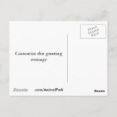 Snowy Owl Briefkaart (Achterkant)