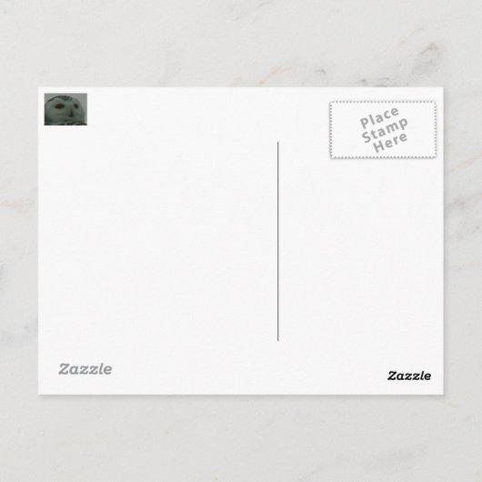 Snowy Owl Briefkaart (Achterkant)