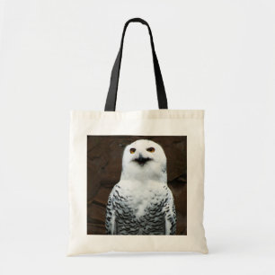 Snowy Owl btm Tote Bag