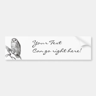 Snowy Owl Bumpersticker