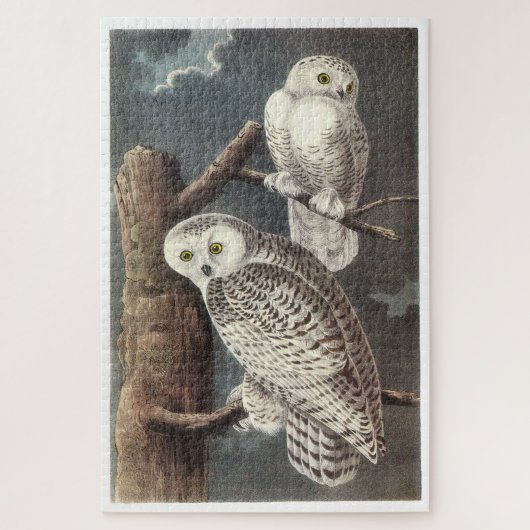 Snowy Owl by Audubon Legpuzzel (Verticaal)