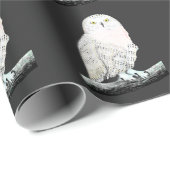 Snowy Owl Cadeaupapier (Rol Hoek)