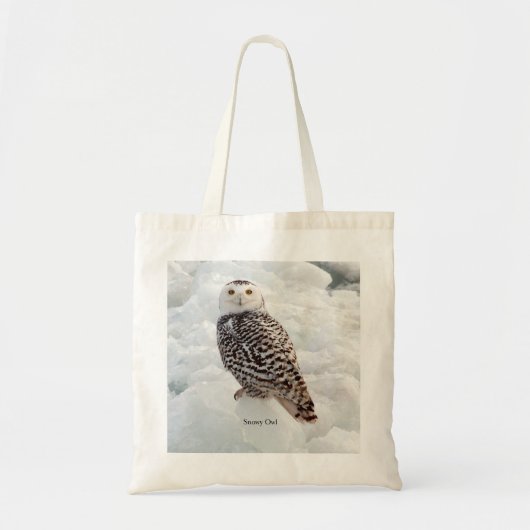 Snowy Owl canvas tas (Voorkant)