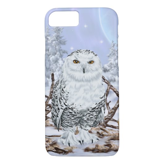 Snowy Owl Case-Mate iPhone Case (Achterkant)