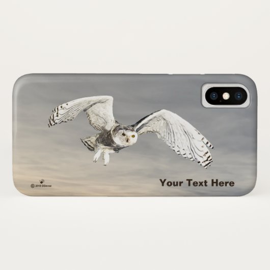 Snowy Owl Case-Mate iPhone Case (Achterkant (horizontaal))