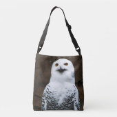 Snowy Owl cbba Crossbody Tas (Achterkant)