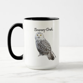 Snowy Owl Coffee Mok