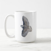 Snowy Owl Coffee Mok (Links)