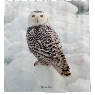 Snowy Owl douchegordijn