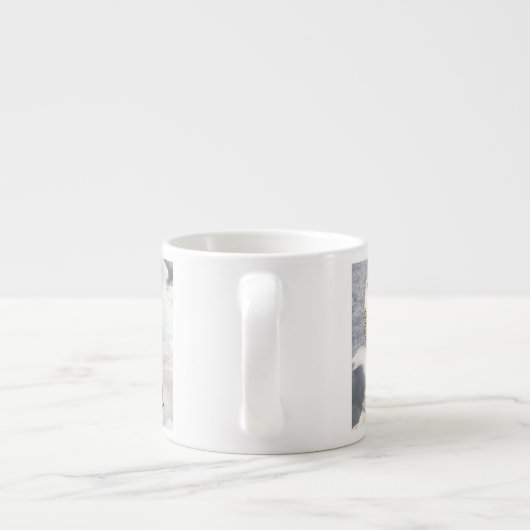 Snowy Owl espresso mok (Achterkant)