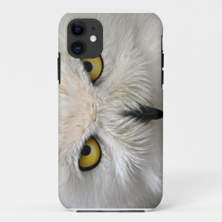 Snowy Owl Eyes iPhone 11 Hoesje
