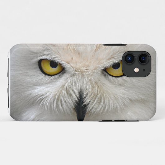Snowy Owl Eyes Case-Mate iPhone Case (Achterkant (horizontaal))