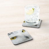 Snowy Owl Eyes Onderzetter (Rechterzijde)