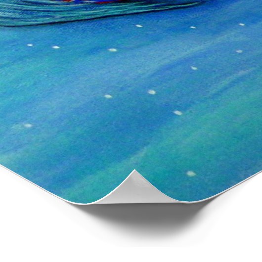 Snowy Owl Fairy Poster (Hoek)