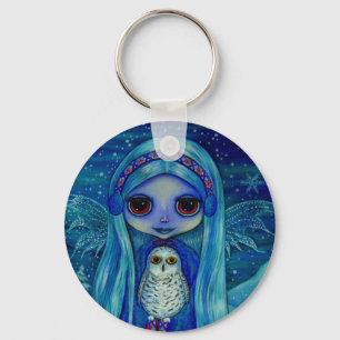 Snowy Owl Fairy Sleutelhanger