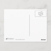 Snowy Owl Fantasy Art Briefkaart (Achterkant)