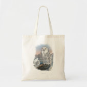  Snowy Owl Gould Tote Bag (Voorkant)