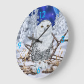 Snowy Owl Grote Klok (Hoek)