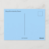 Snowy Owl in Manitoba Canada Briefkaart (Achterkant)