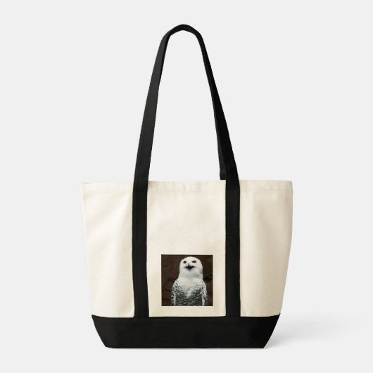 Snowy Owl itcn Tote Bag (Achterkant)