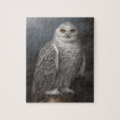 Snowy Owl Jigzaag Puzzle Legpuzzel (Verticaal)