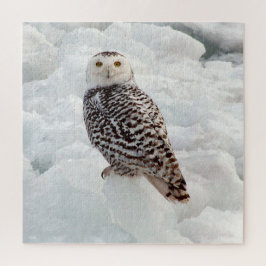 Snowy Owl jigzaagpuzzel Legpuzzel