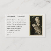 Snowy Owl, John James Audubon's Birds of America Visitekaartje (Voorkant)