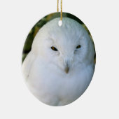 Snowy Owl Keramisch Ornament (Rechts)