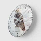 Snowy Owl klok (Hoek)
