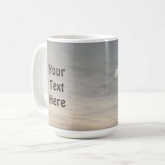 Snowy Owl Koffiemok (Voorkant links)