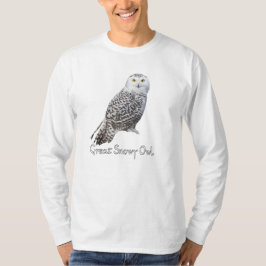 Snowy Owl Lang T-shirt