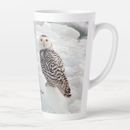 Snowy Owl latte mok (Rechts)