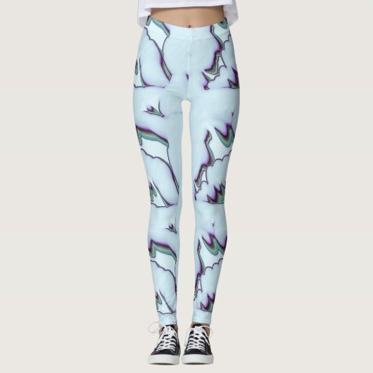 Snowy Owl Leggings (Voorkant)