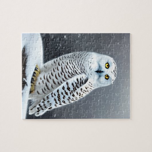 Snowy Owl Legpuzzel (Horizontaal)